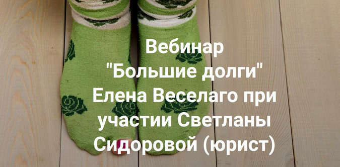 [Елена Веселаго] [Институт Открытого поля] Большие долги (2024)