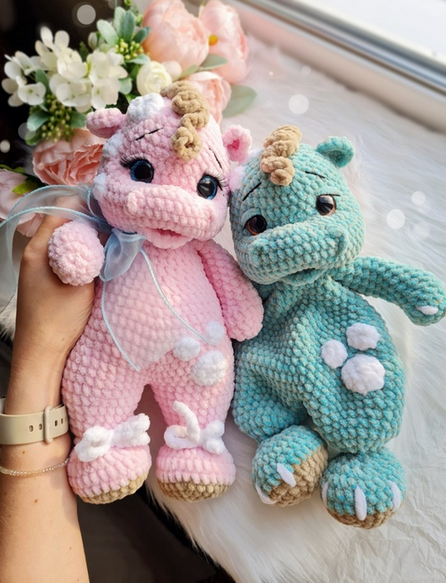 [Дарья Киселёва] [teddy_knitted] Дракоша (2023)