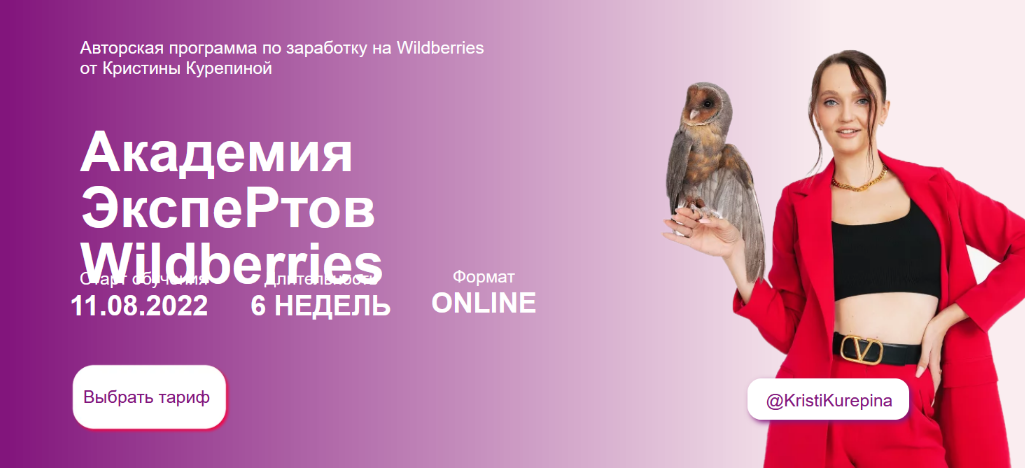 [Кристина Курепина] Академия экспертов Wildberries. Тариф Премиум (2023)