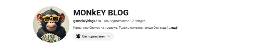 [Monkey Blog] Заработок на рекламе и партнерках YouTube + Telegram (2025)